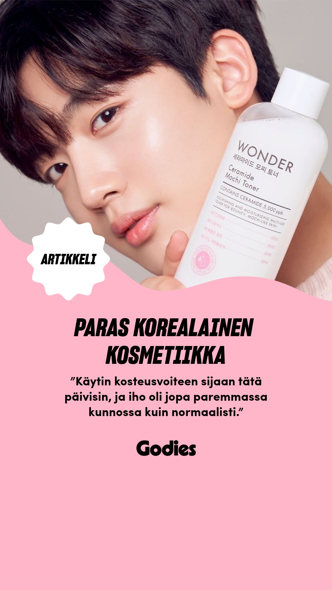 Godies Facebook ad: Top-lista: K-beauty suosikit