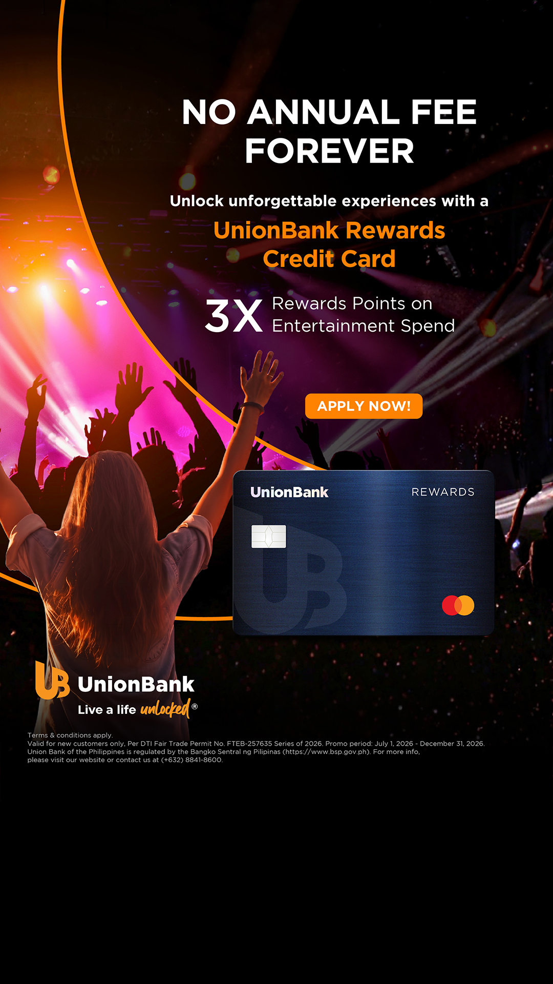Union Bank of the Philippines Facebook ad