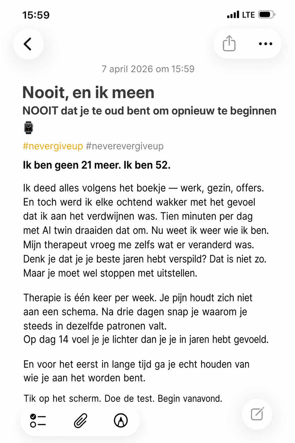 Sir George J. Miklos from Copymind Facebook ad: Je AI-kopie zal je niet veroordelen!