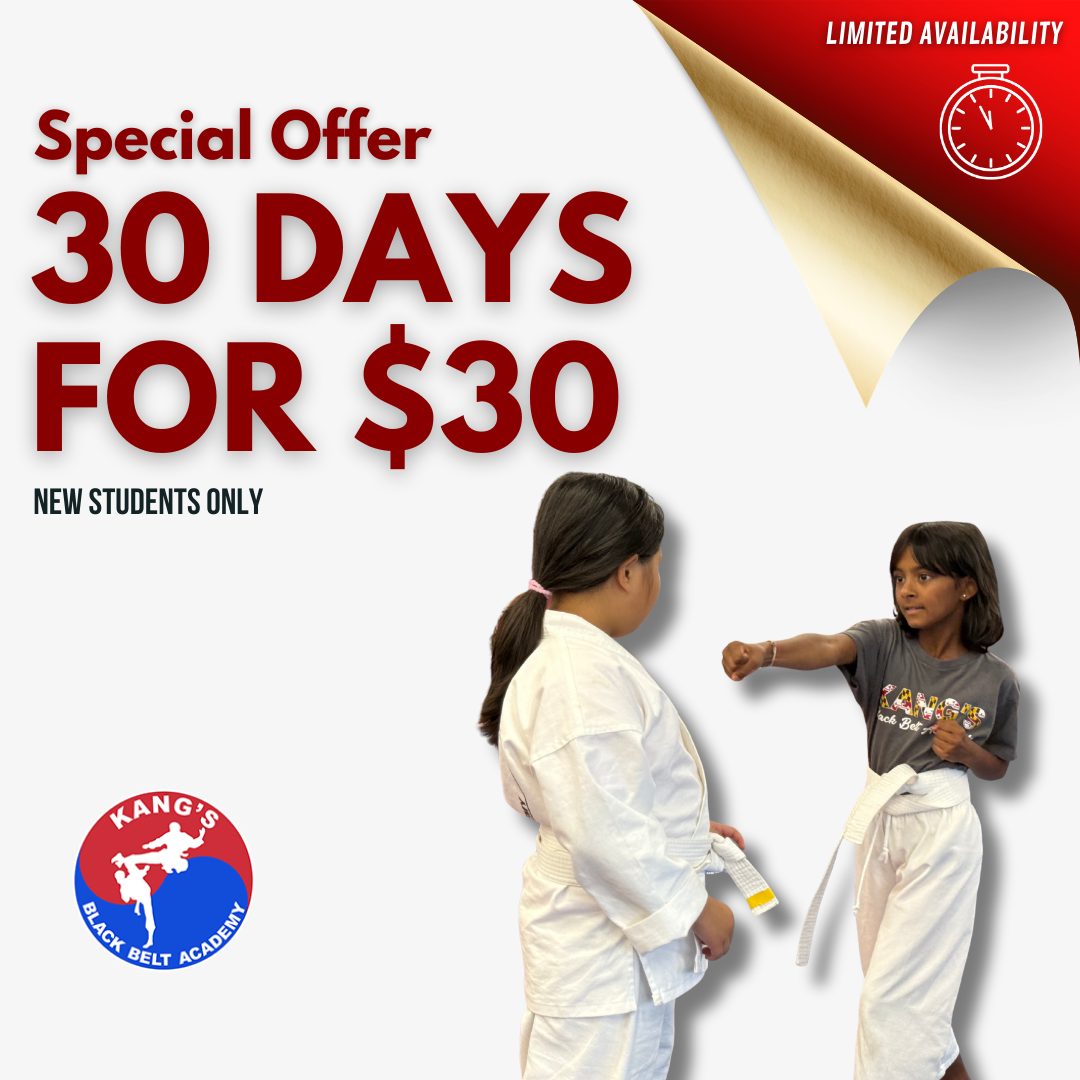 Kang's Black Belt Academy Facebook ad
