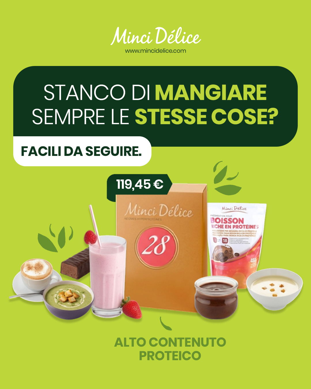 MinciDélice Italia Facebook ad