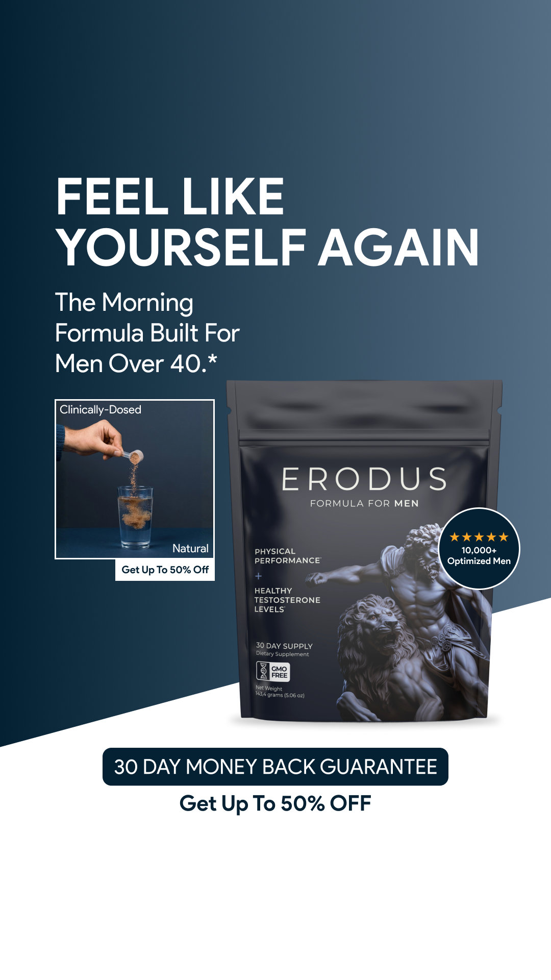 Erodus Formula For Men Facebook ad