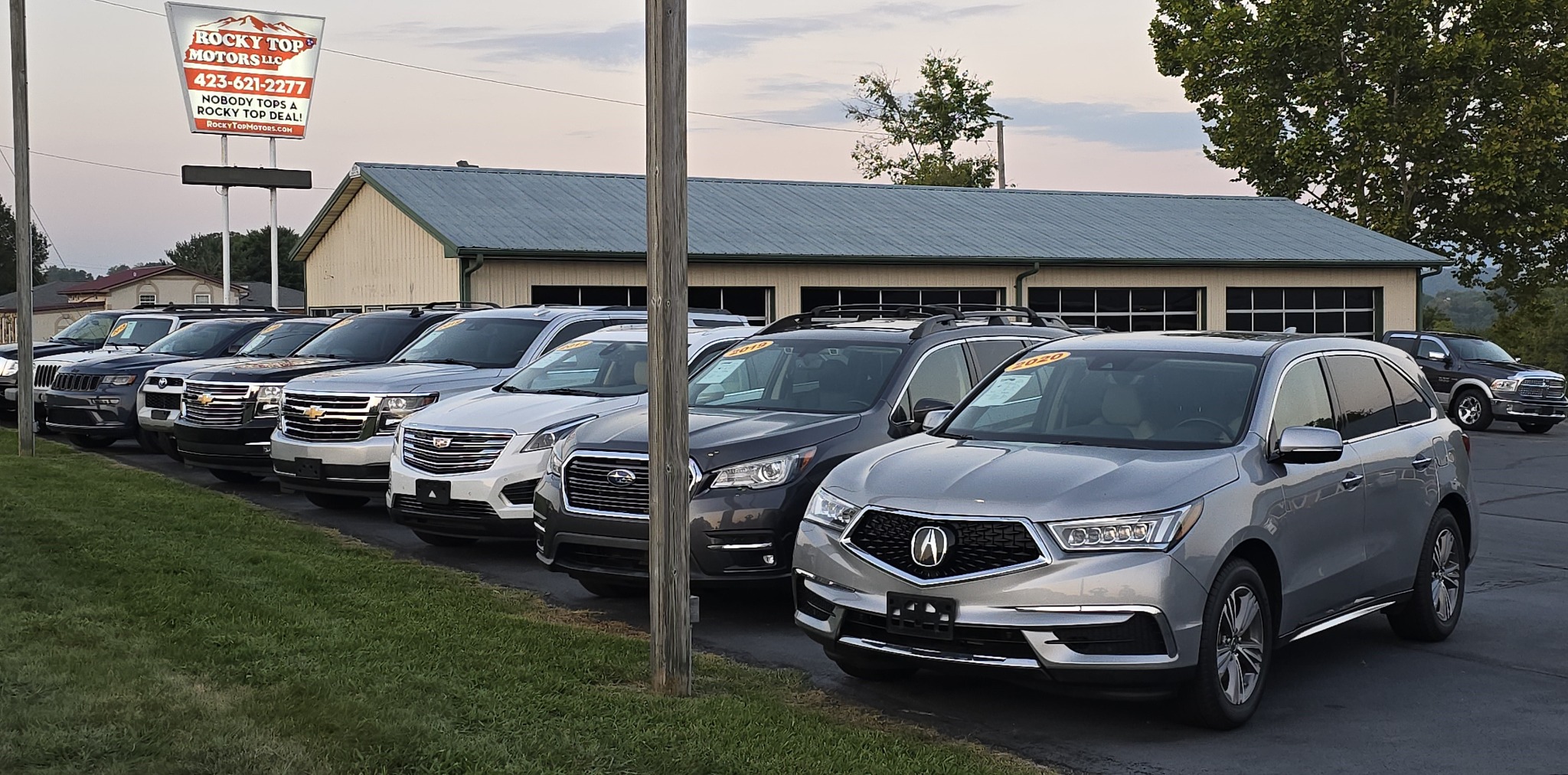 Rocky Top Motors Facebook ad from Mar 3, 2025