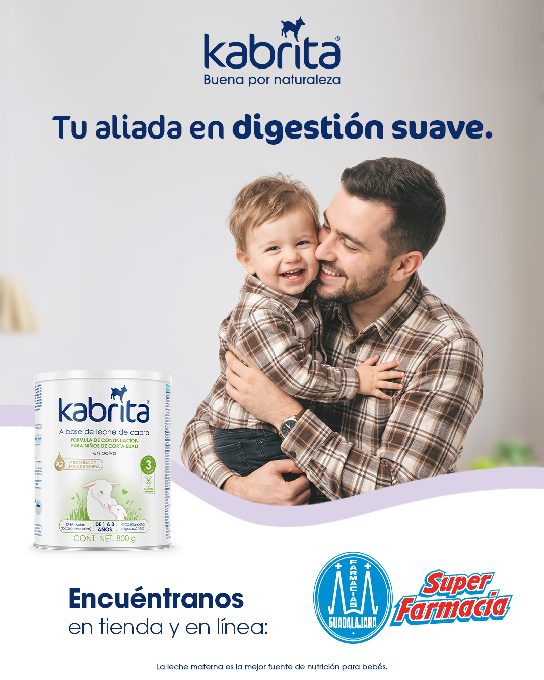 Kabrita México Facebook ad: Encuéntralo en Farmacias Guadalajara