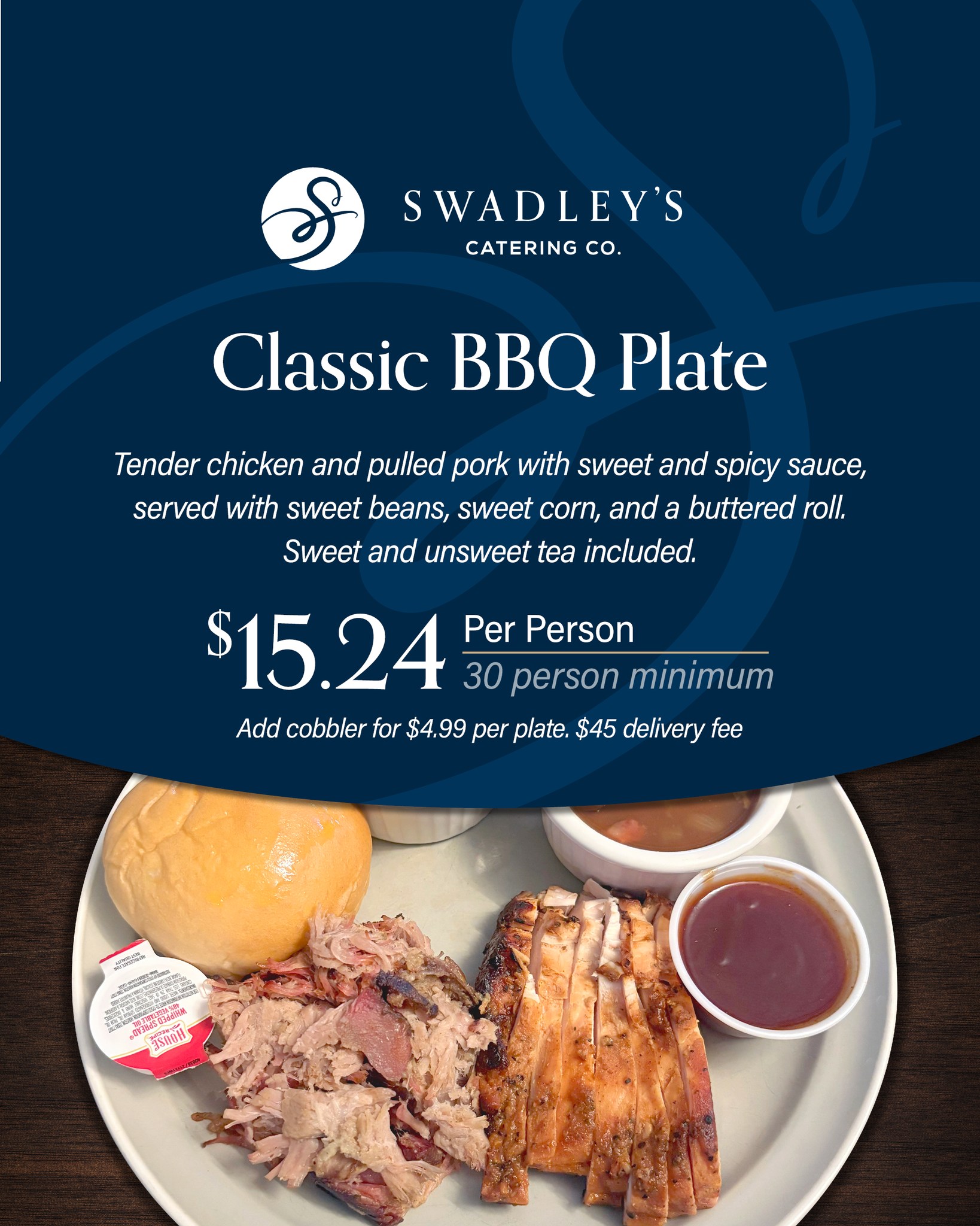 Swadley's Catering Facebook ad: Swadley's Fine Catering