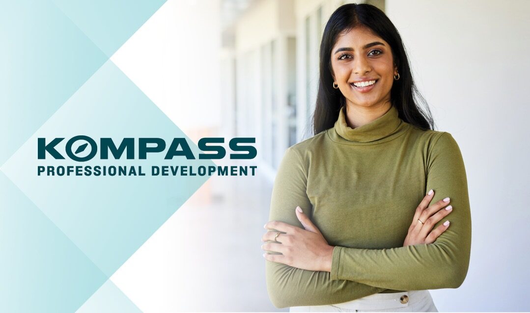 Kompass Professional Development Facebook ad from Mar 9, 2026