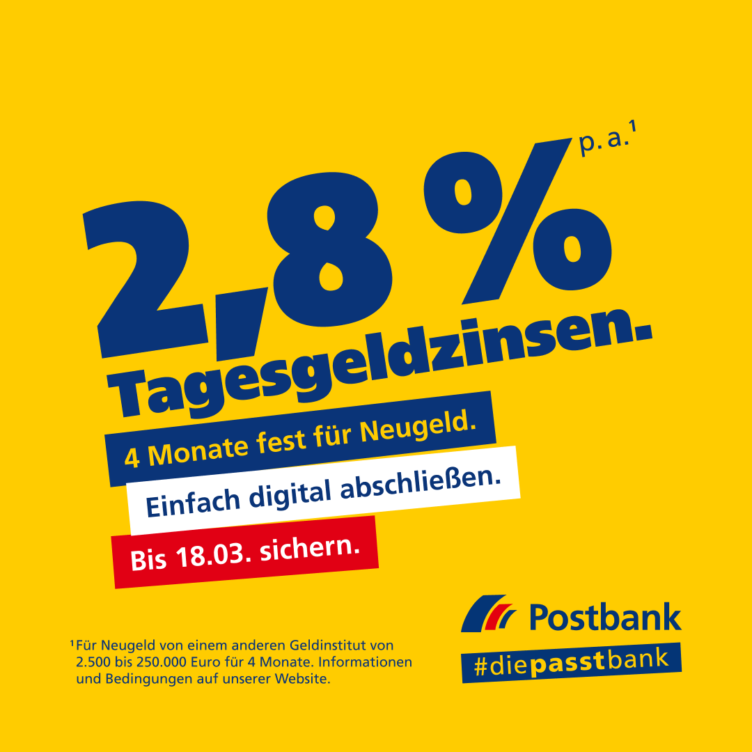 Postbank Facebook ad from Mar 2, 2026
