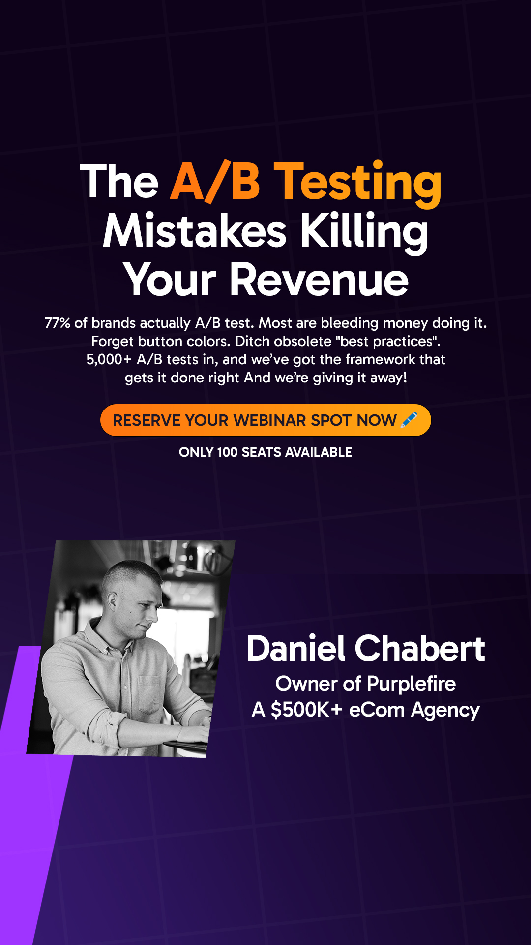 Daniel C. Shopify & AI Expert Facebook ad from Jan 16, 2026
