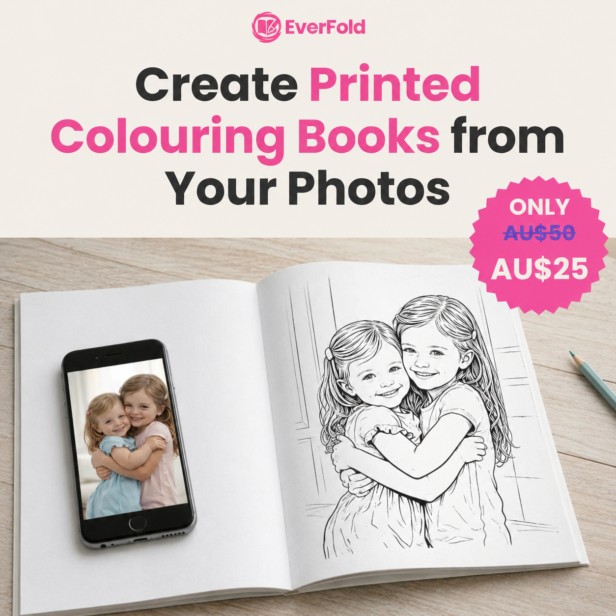 EverFold Facebook ad