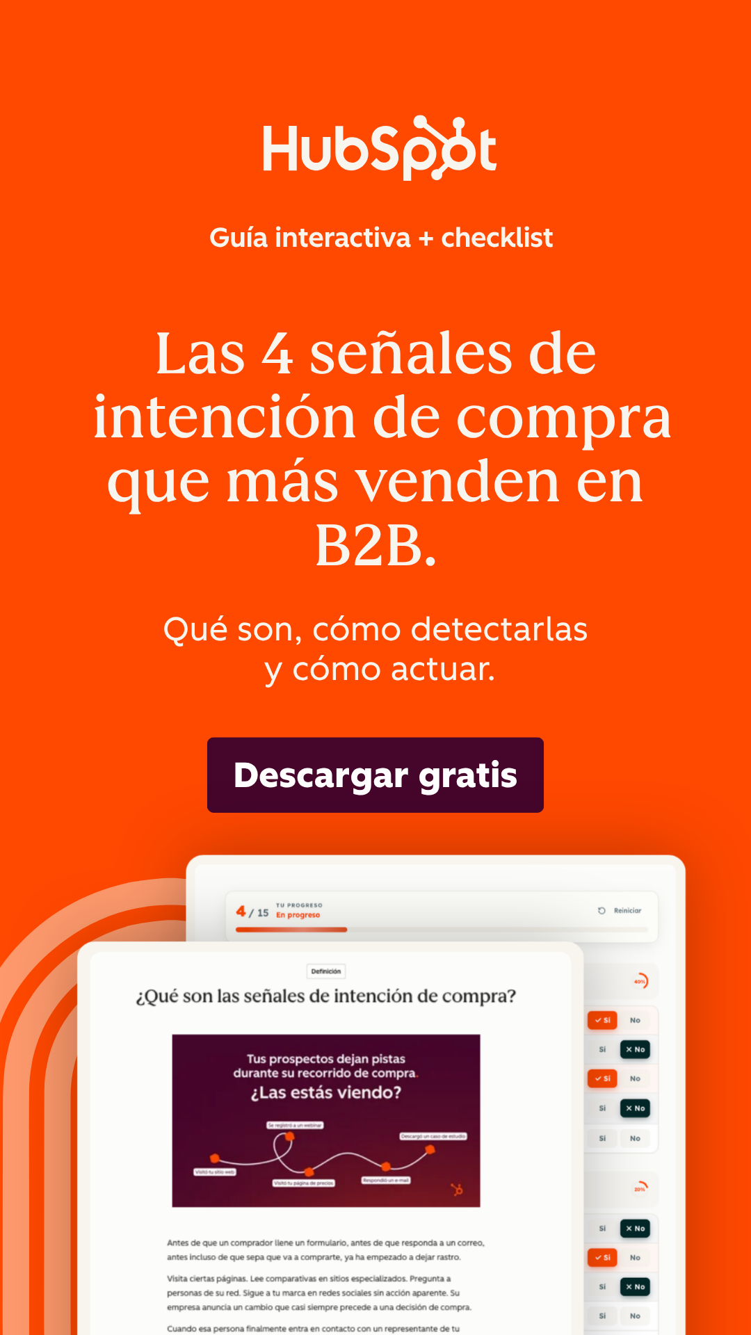 HubSpot Facebook ad