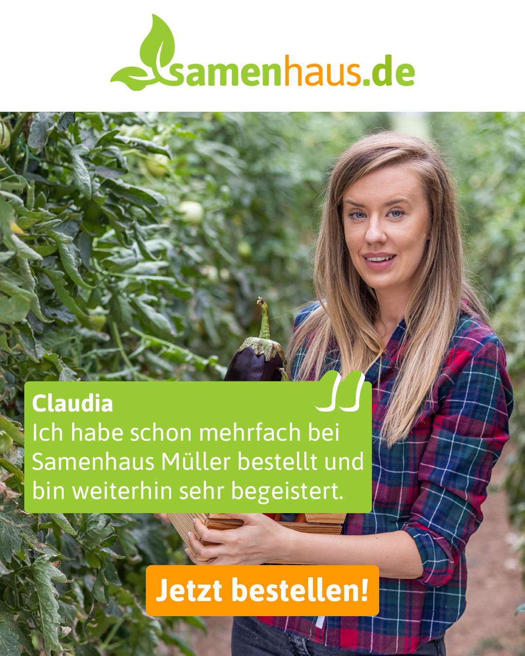 Samenhaus Müller Facebook ad