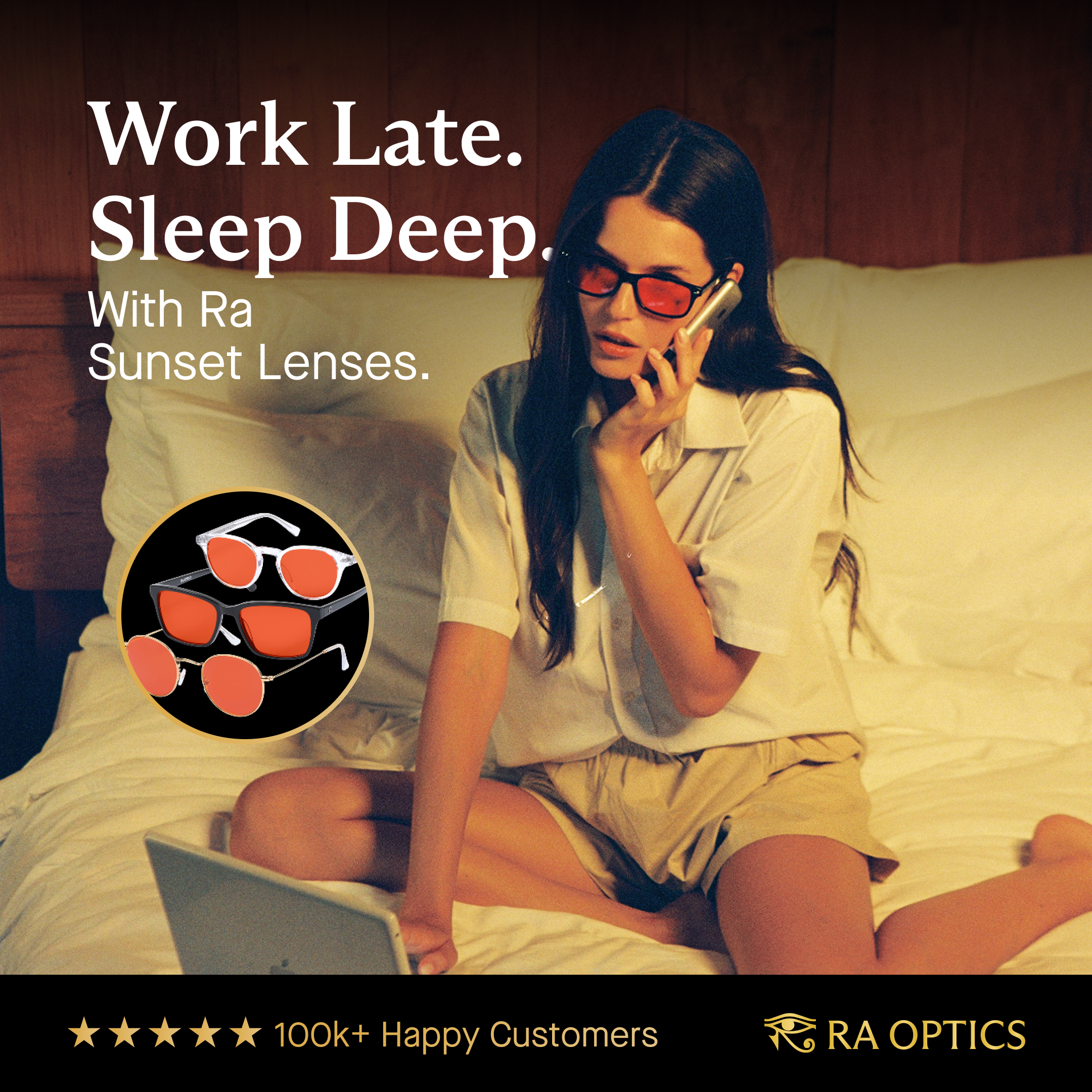 Ra Optics Facebook ad