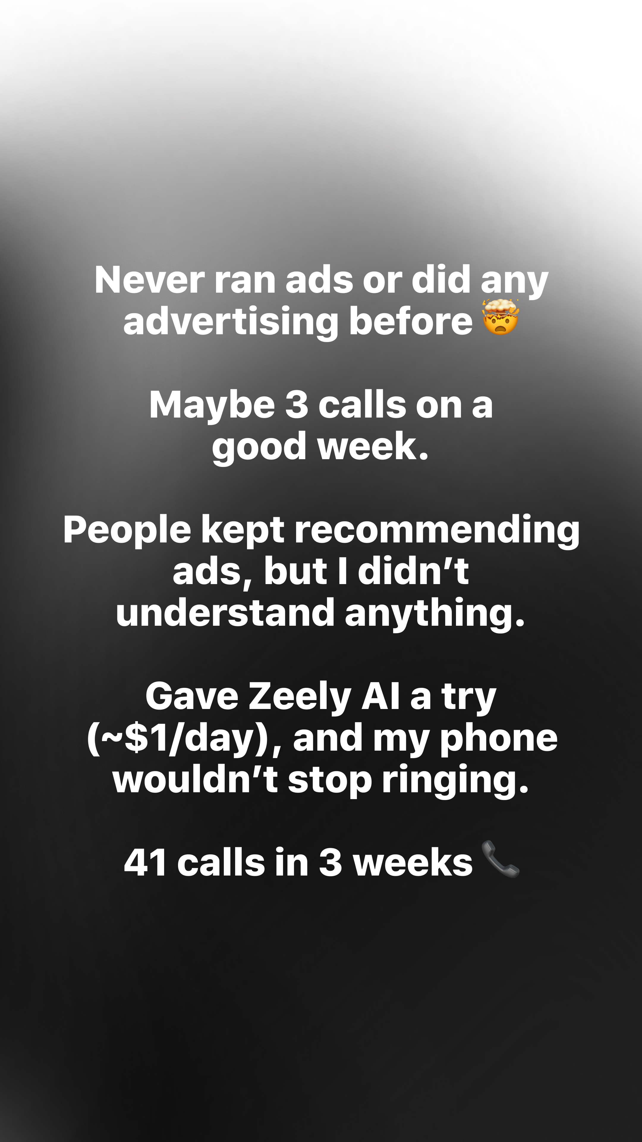 Zeely Facebook ad