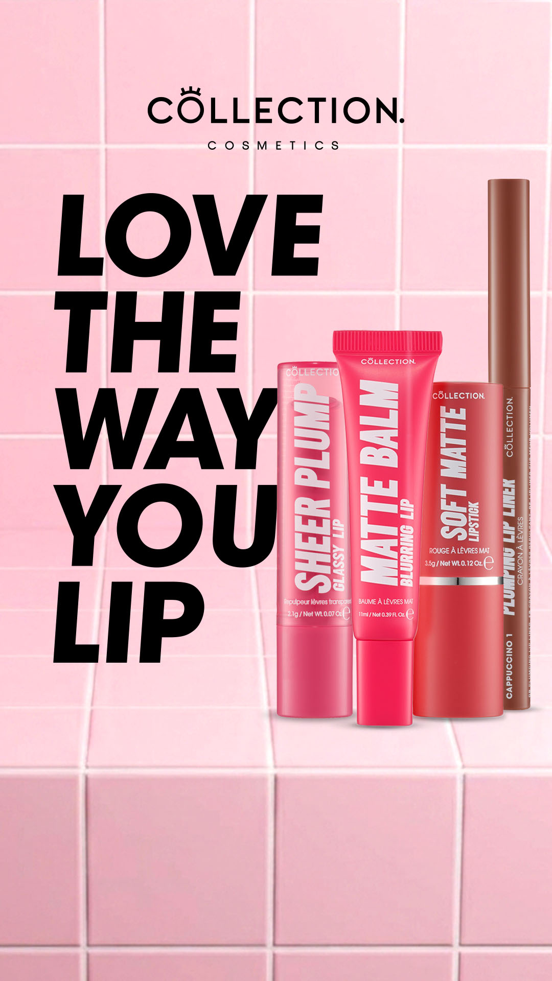 Collection Cosmetics Facebook ad