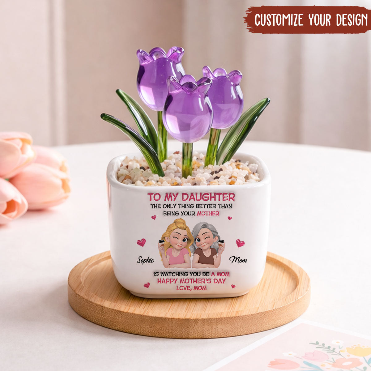 Because I Love You Facebook ad: Personalized Gift for The Ones You Love!