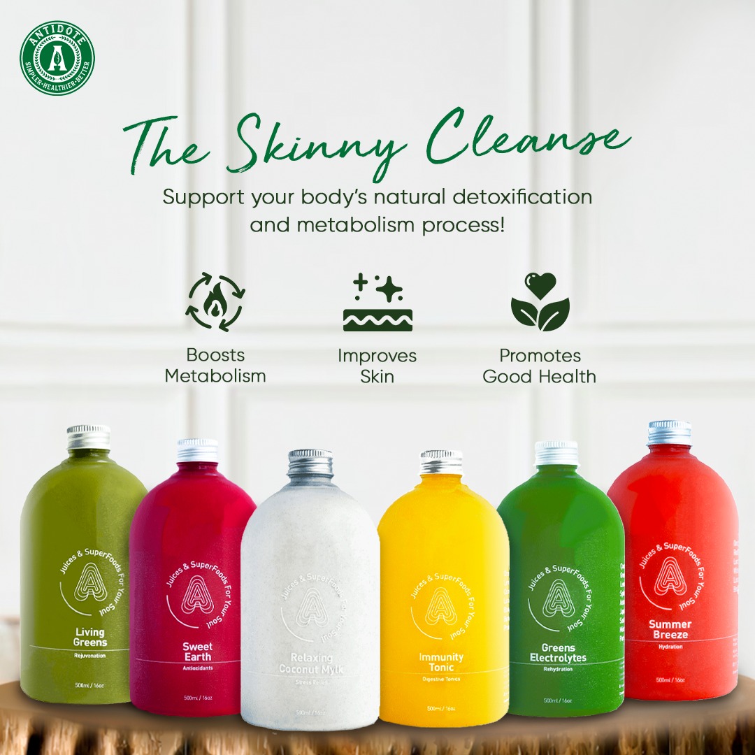 Antidote Juice Facebook ad from Jan 29, 2026