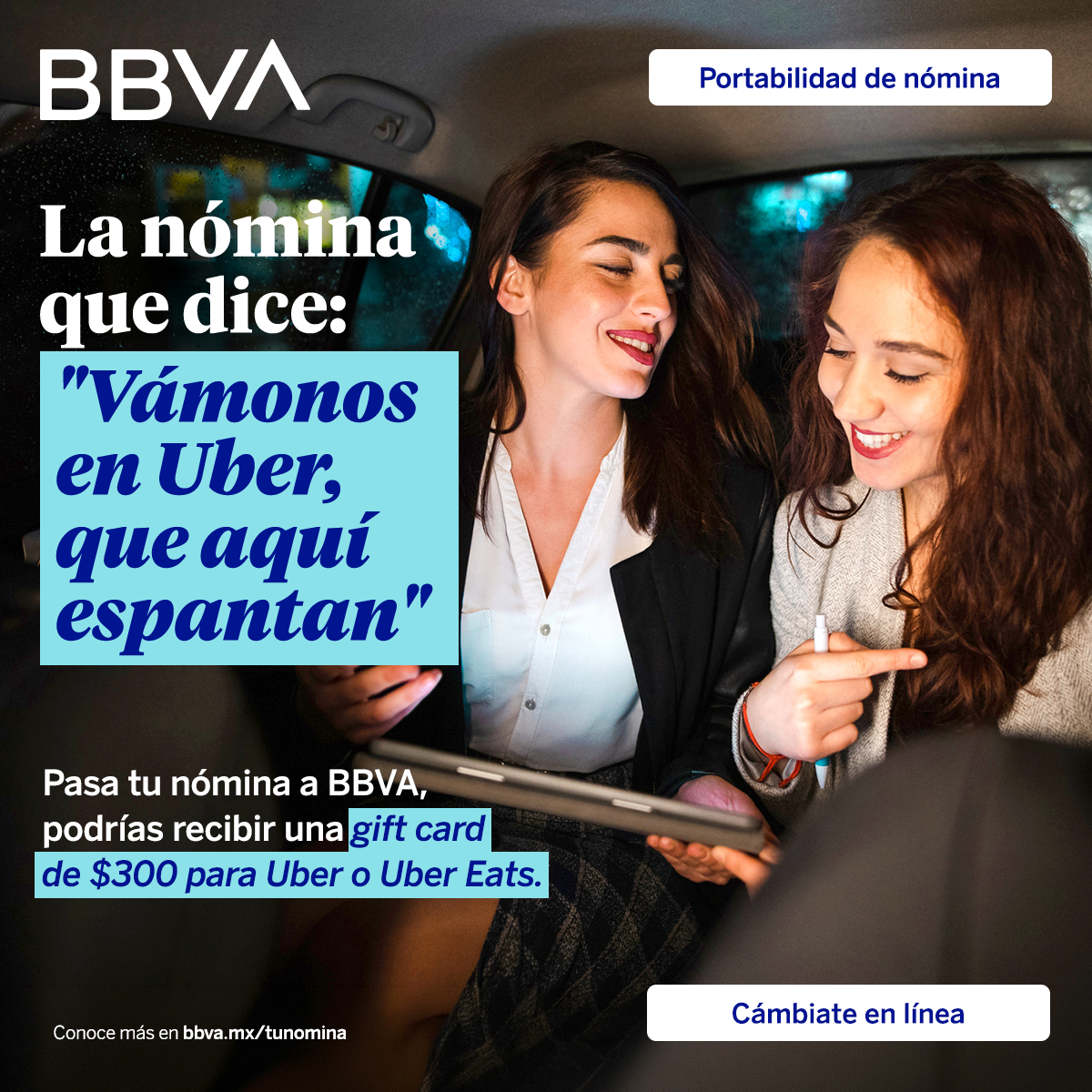 BBVA Facebook ad