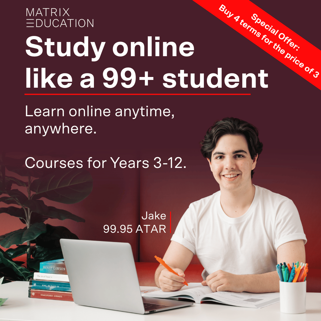 Matrix Education Facebook ad