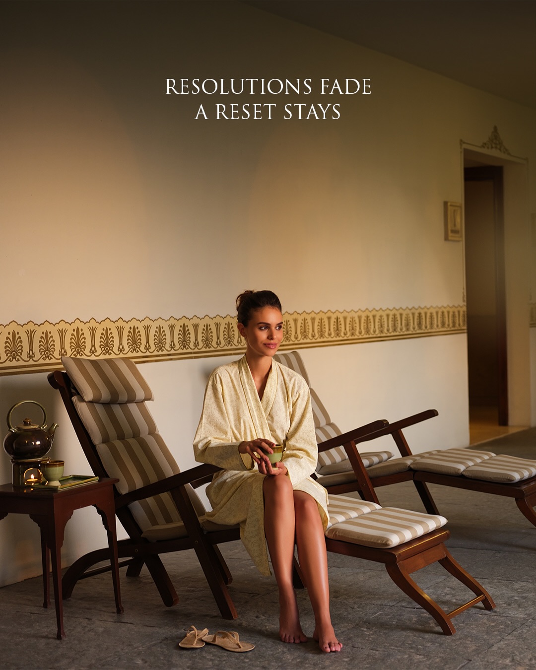 J Wellness Circle Facebook ad: ~ Reset over resolution ~