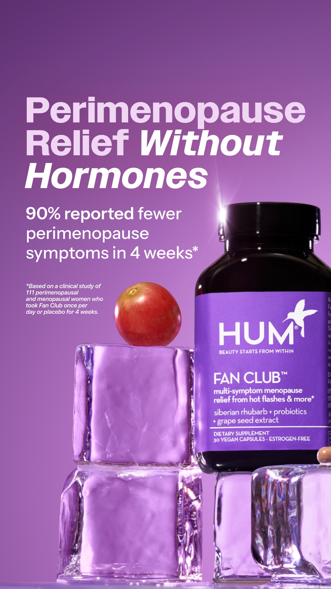 HUM Nutrition Facebook ad