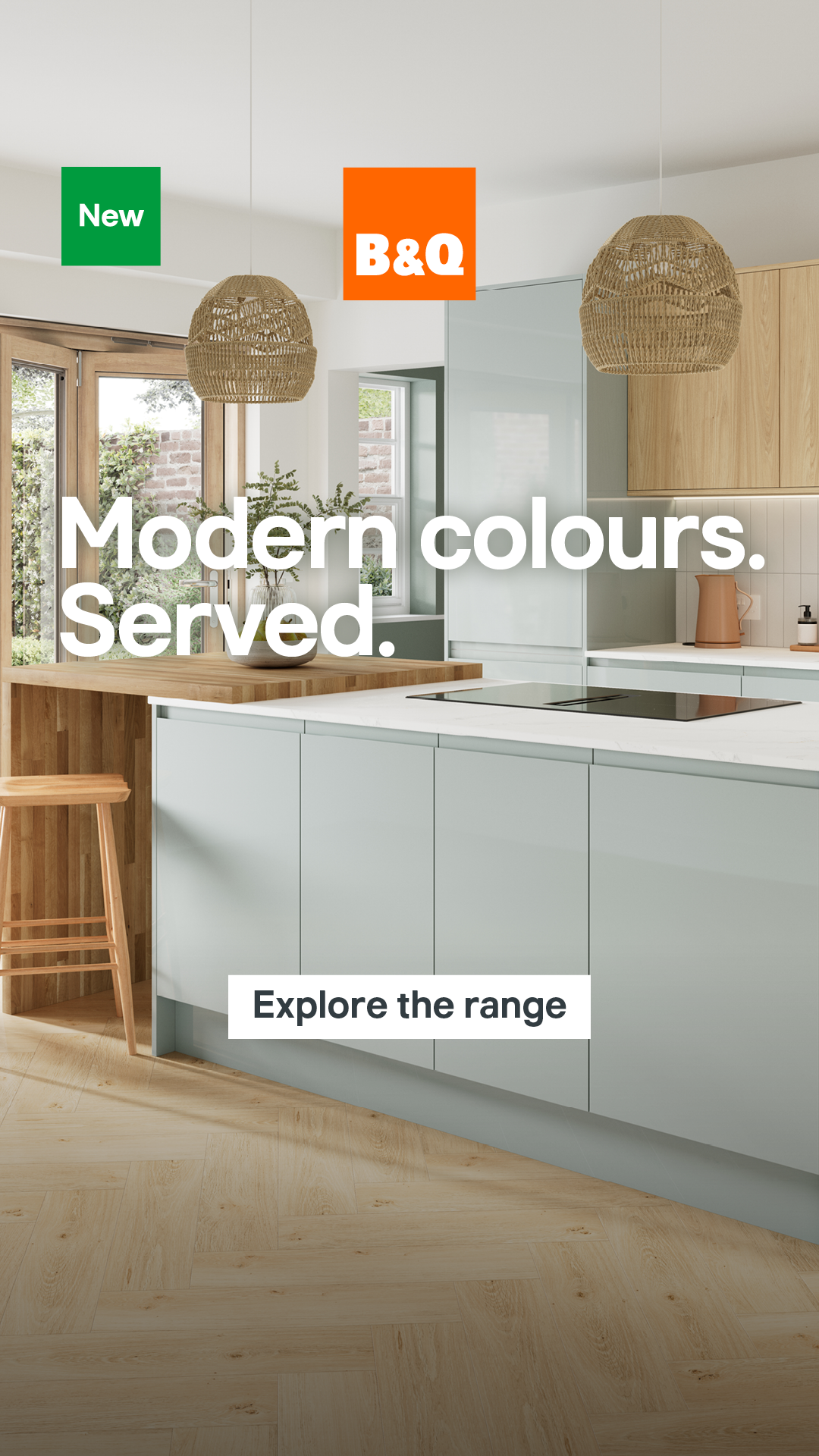 B&Q Facebook ad