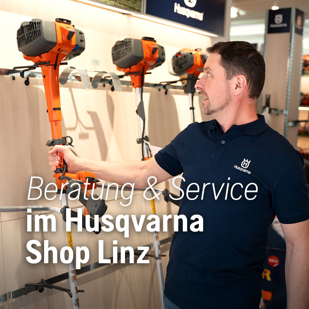 Husqvarna Facebook ad: Husqvarna Shop Linz