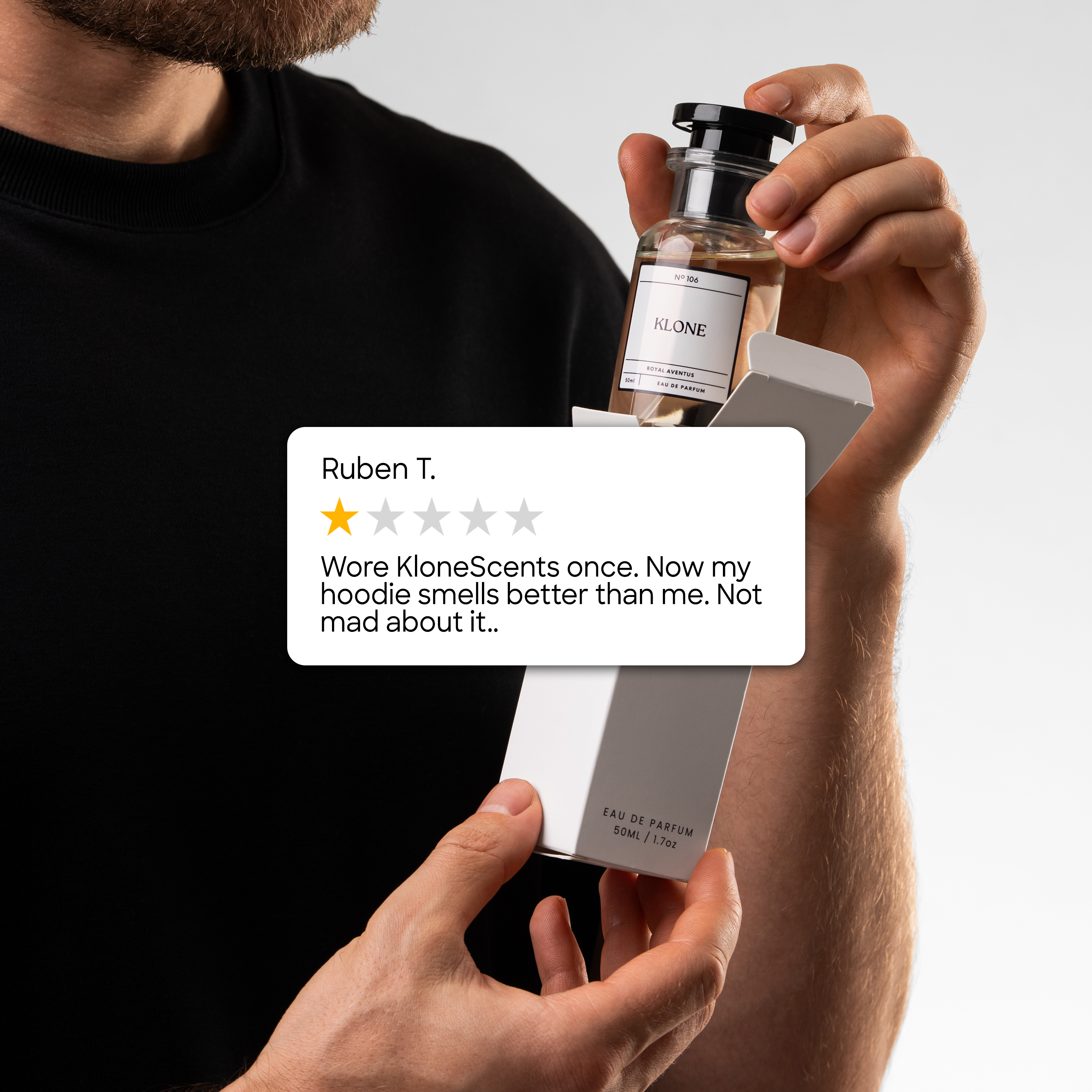Klone Scents Facebook ad