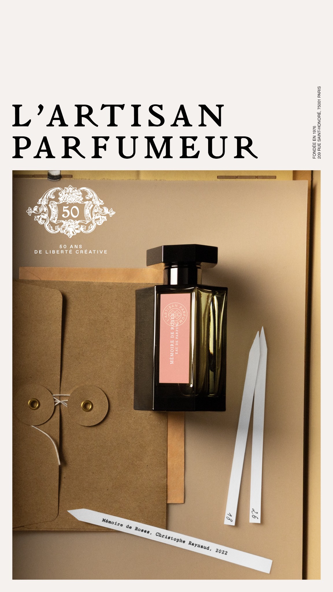 L'Artisan Parfumeur Paris Facebook ad