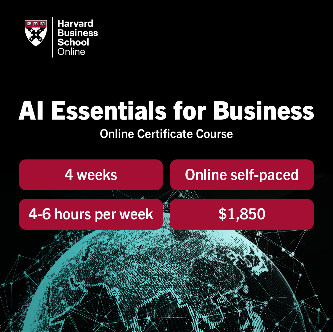 Harvard Business School Online Facebook ad