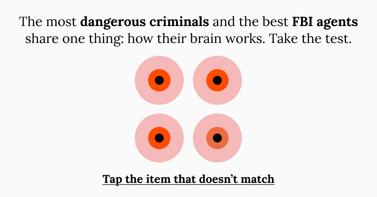 Brain Health Check Facebook ad