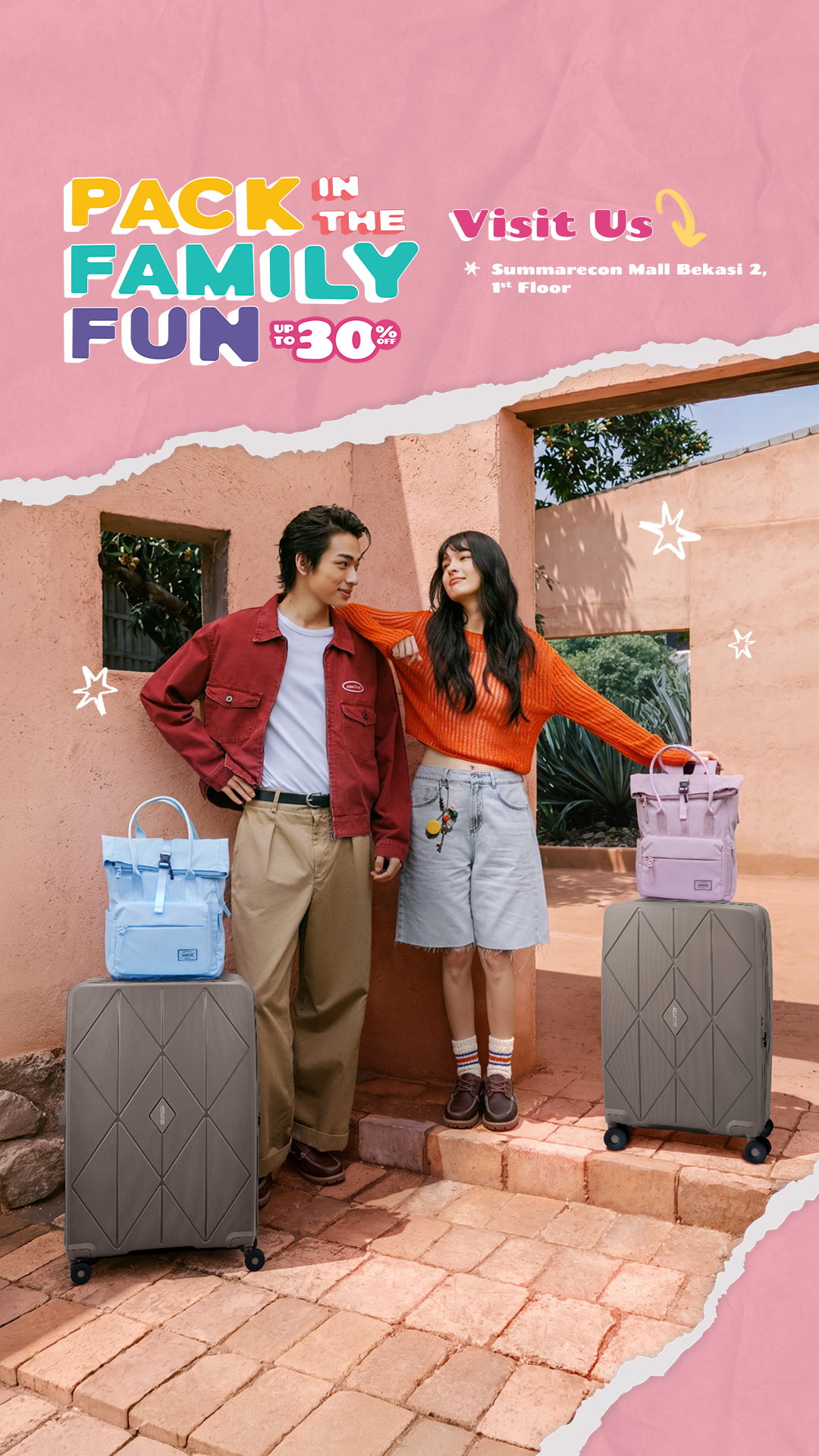 American Tourister Indonesia Facebook ad