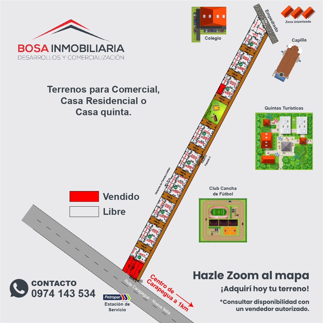 Bosa Inmobiliaria Facebook ad