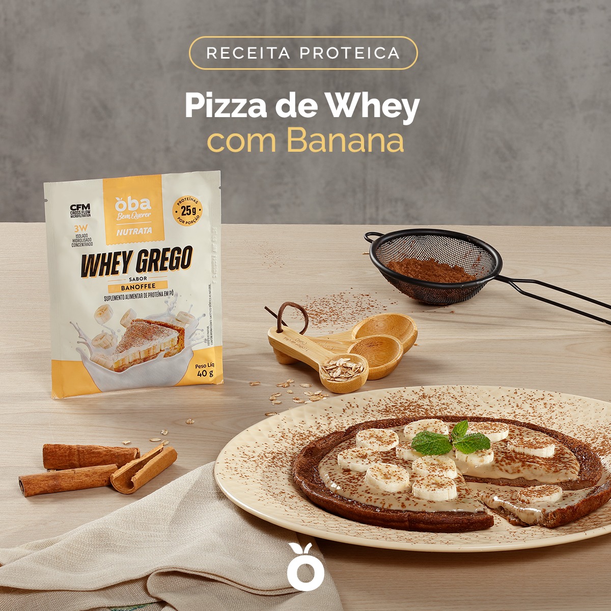 Oba Hortifruti Facebook ad: Saudável e deliciosa, esta receita tem boa dose…