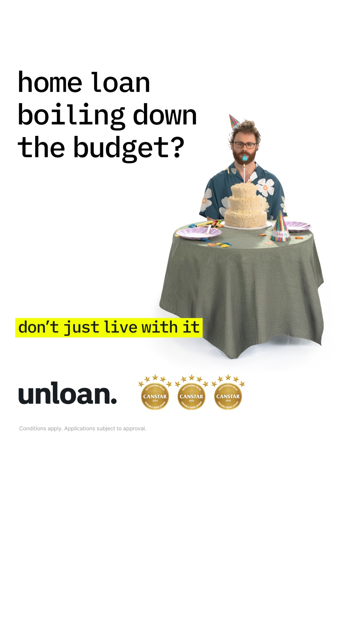 Unloan Facebook ad from Apr 20, 2026