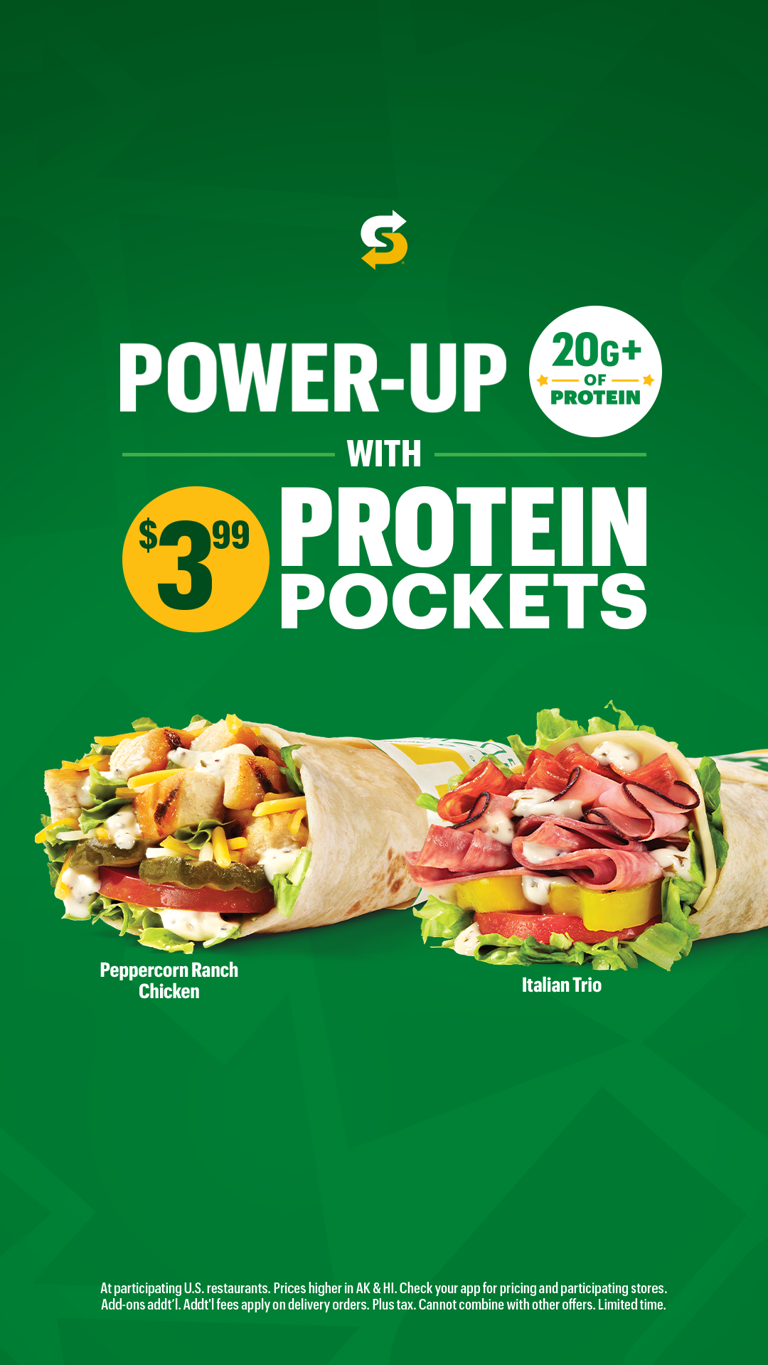 Subway Facebook ad