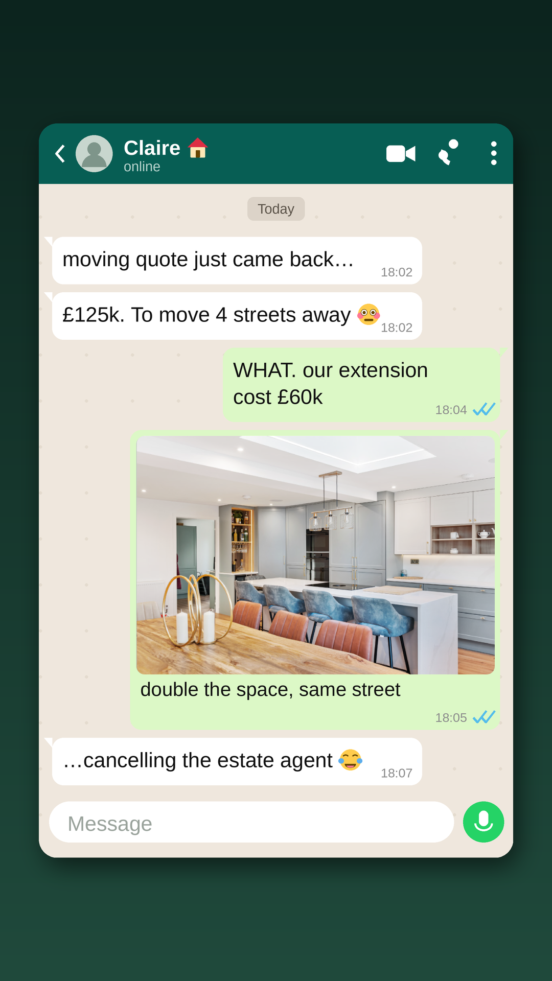 Cutwood Joinery Facebook ad: The Text Every Homeowner Should Read