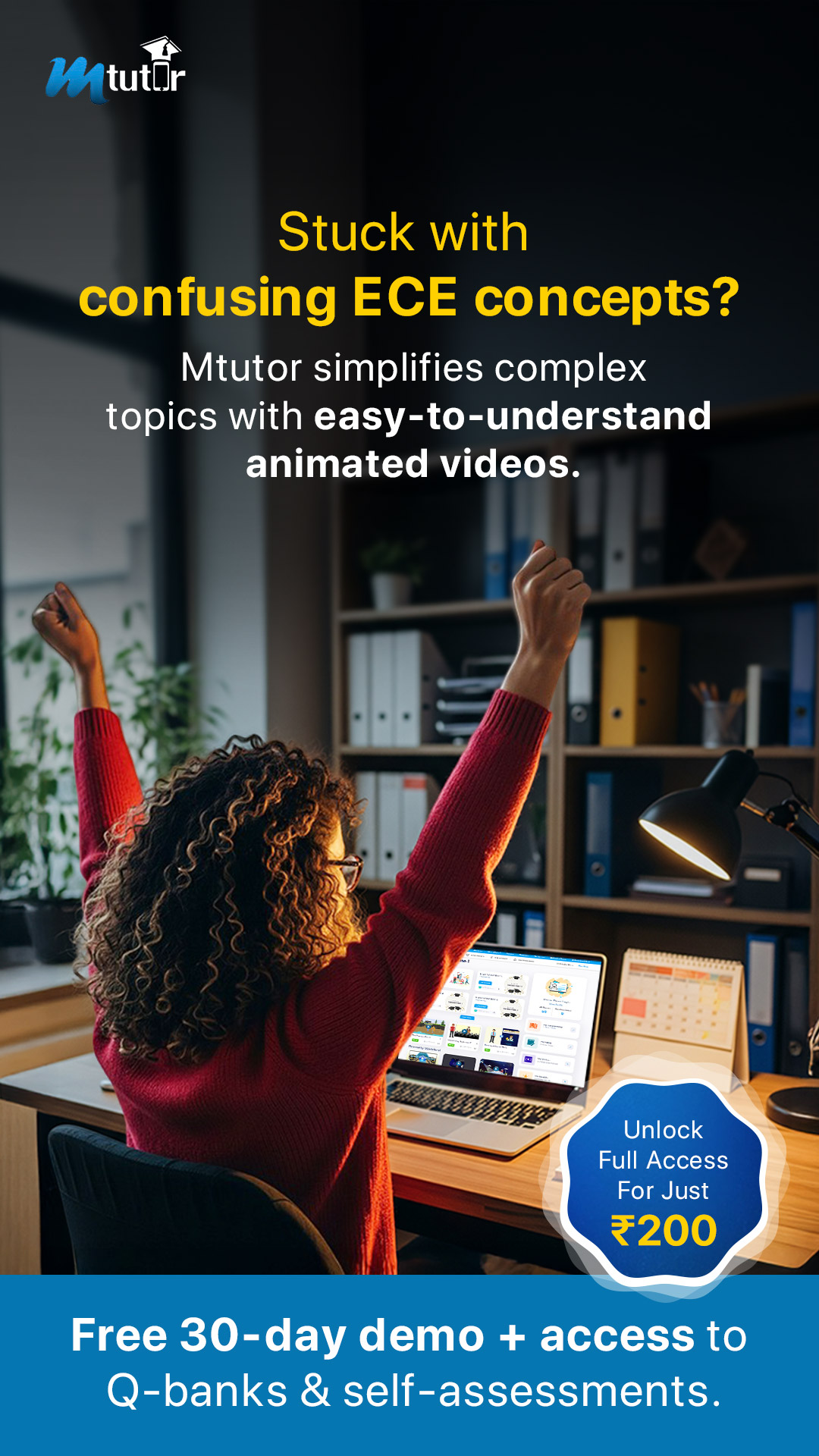 MTutor & MSchool Facebook ad