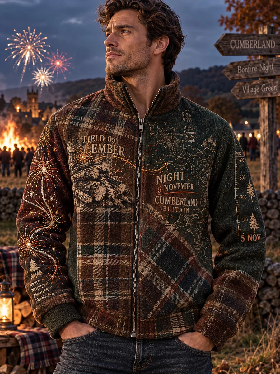 CrownWardrobe.com Facebook ad: Embrace The Warmth Of Bonfire Night