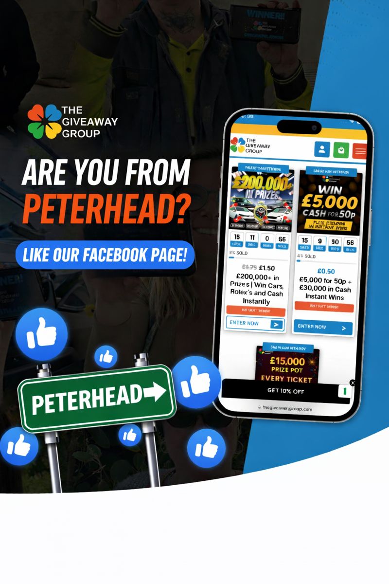 The Giveaway Group Facebook ad