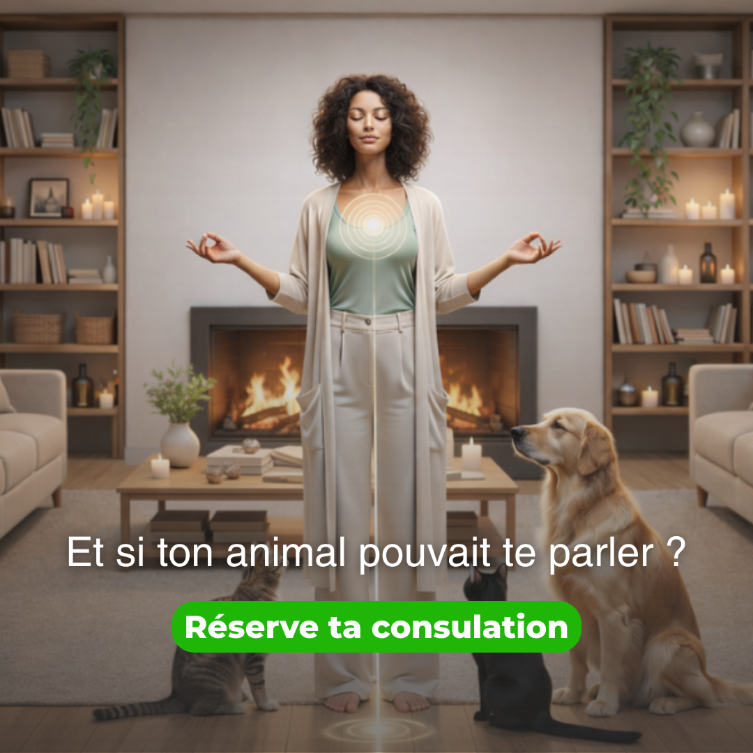 Nathalie Lesbaches Médium Facebook ad