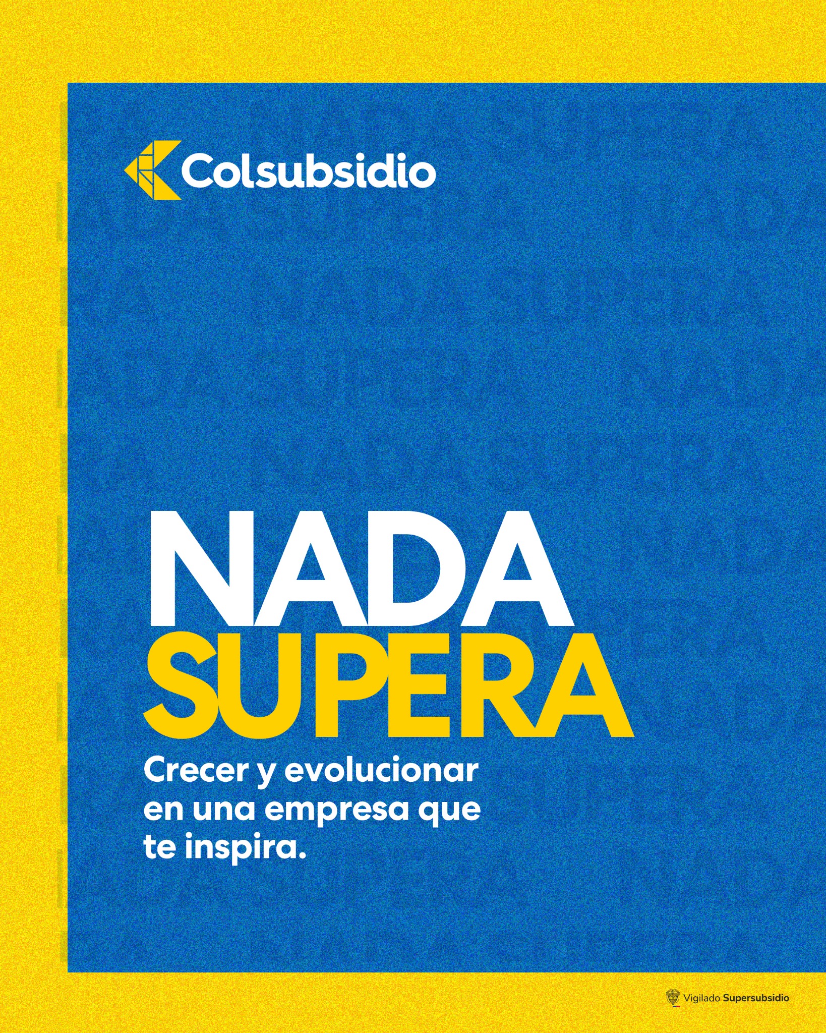 Colsubsidio Facebook ad: En Colsubsidio creemos que trabajar también significa…