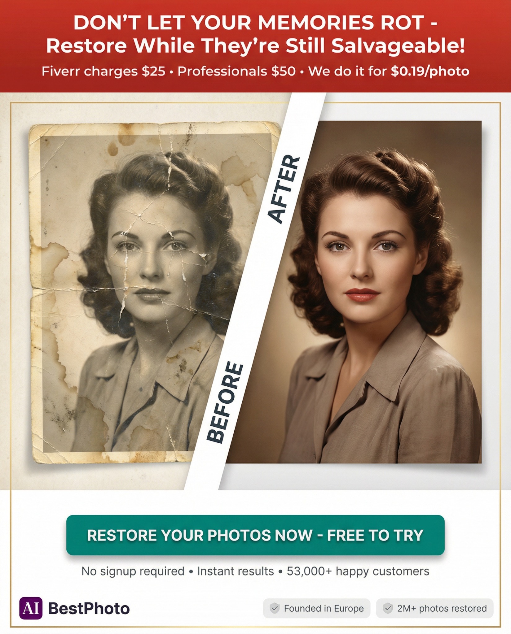AIEasyPic Facebook ad