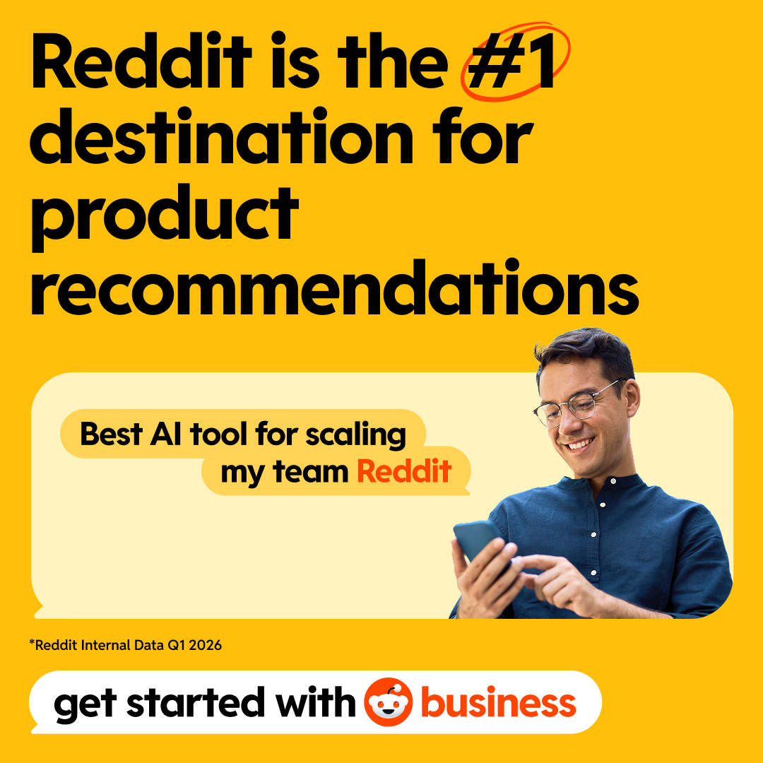 Reddit for Business Facebook ad