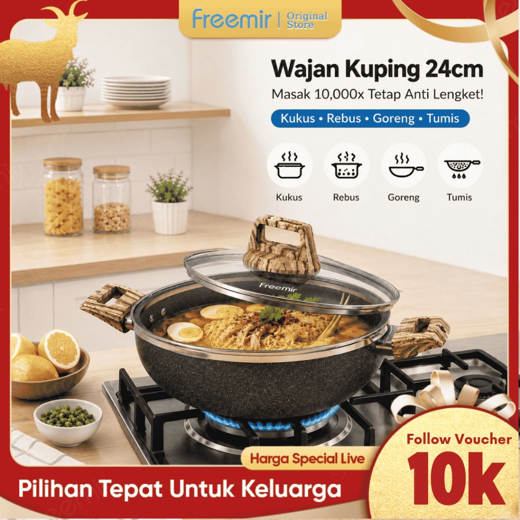 Freemir Facebook ad: Masak lebih cepat, rasa lebih meresap