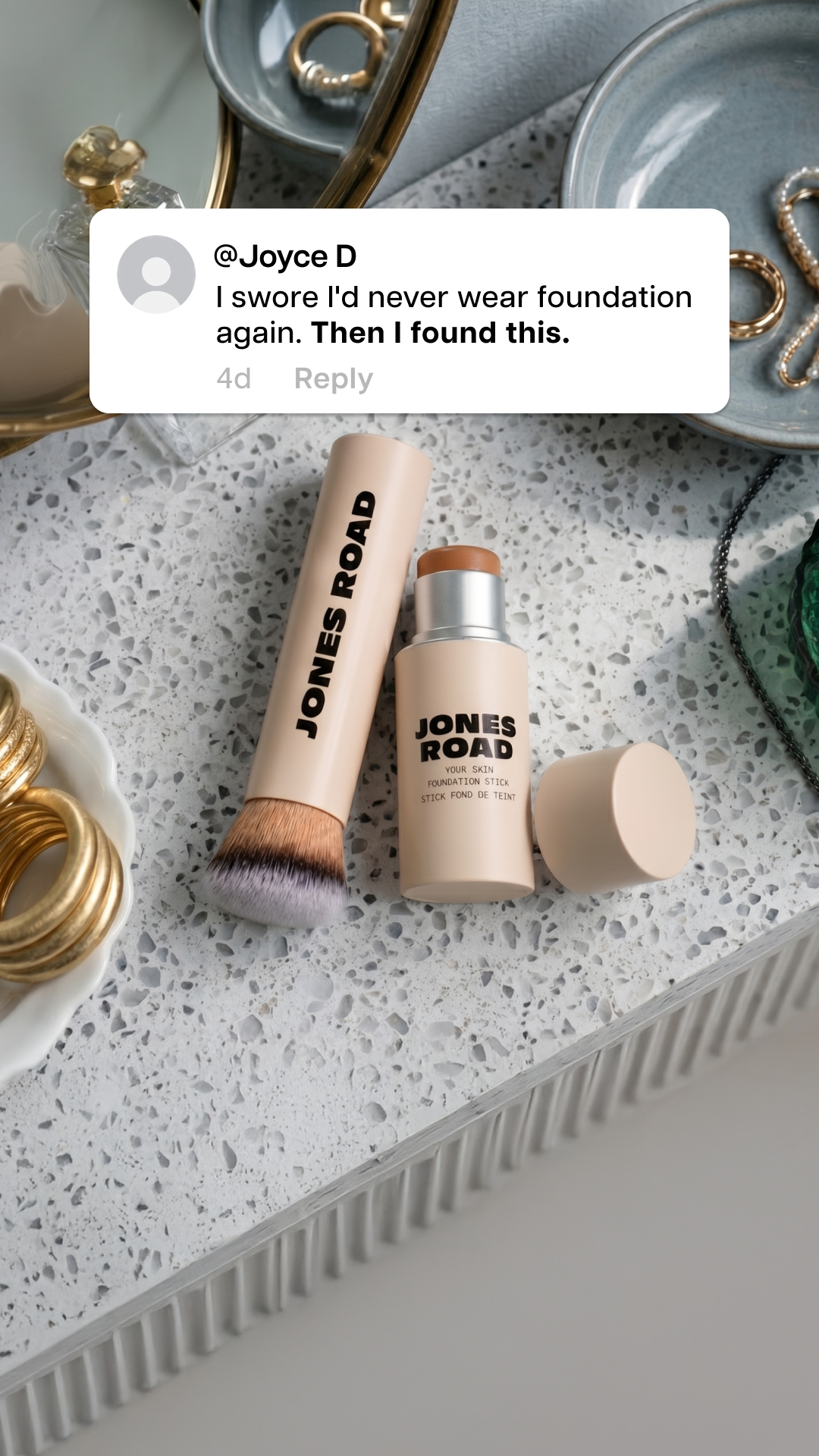 Jones Road Beauty Facebook ad