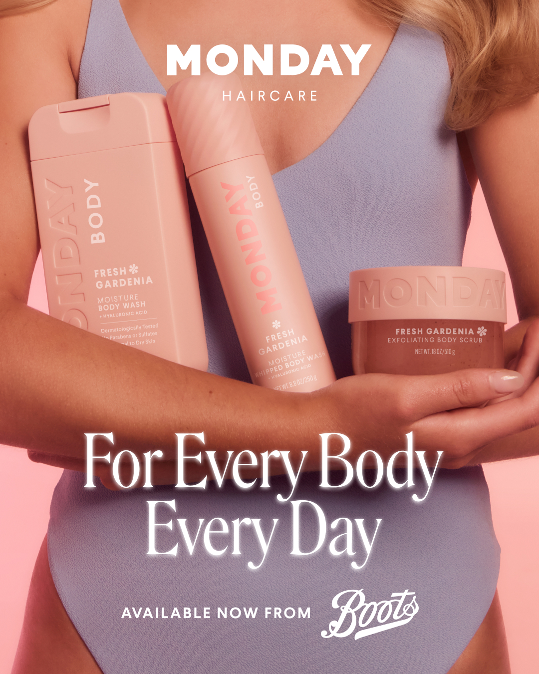 MONDAY Haircare Facebook ad