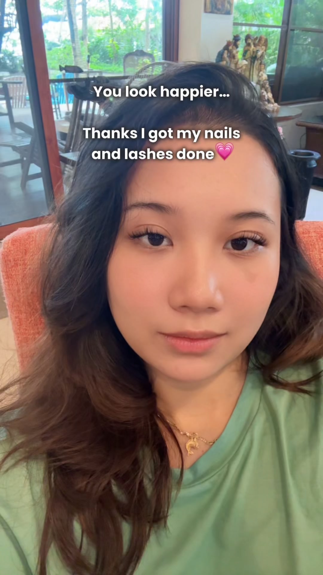 Paint & Pamper PH Facebook ad: You look happier… oh, that’s because my nails…