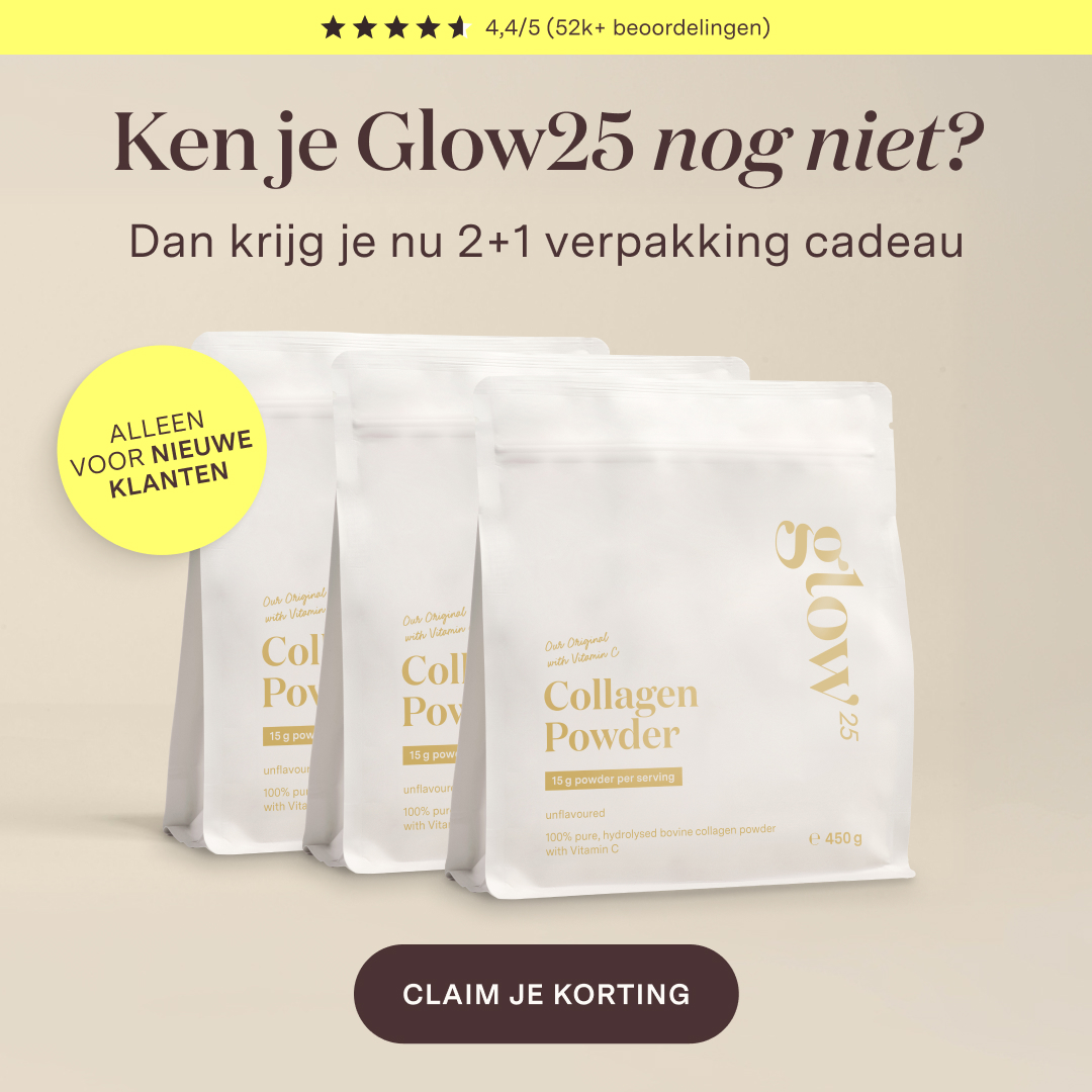 Glow25 Nederland Facebook ad
