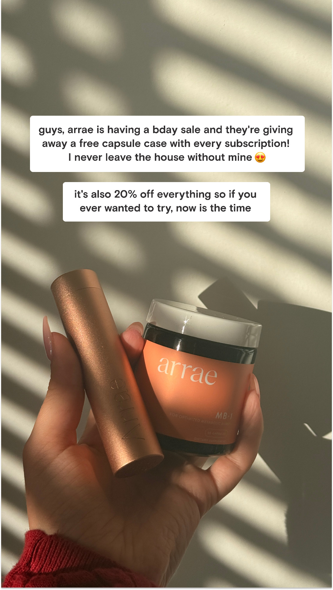 Arrae Facebook ad