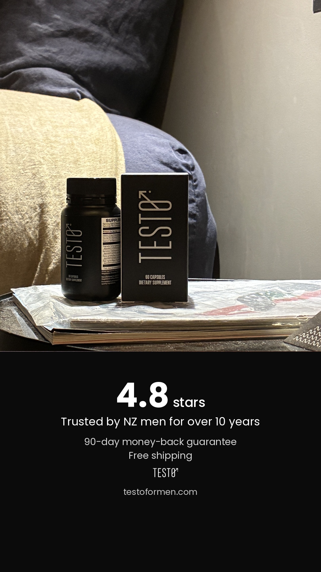 TESTO Facebook ad